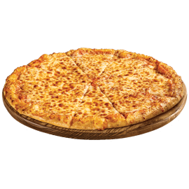 Pizza with cheese