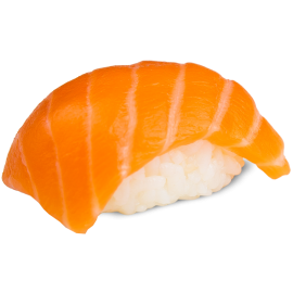 Sushi with salmon