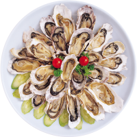 Marinated oysters